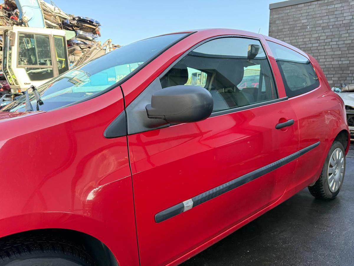 Renault Clio 3 original Tür vorn links OV727 Spanischrot 3 Türer Rohbau BJ09